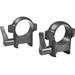 Burris Zee Quick Detach Solid Steel 1 Inch Rings - Medium Matte Black 420034