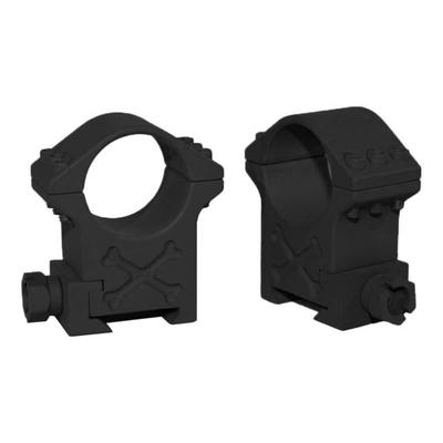 Talley 30mm Tactical Rifle Scope Rings Black Armor High 6 Screw BAT36H