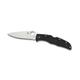 Spyderco Endura4 Lightweight Knife Black FRN Flat Ground PlainEdge C10FPBK