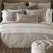 Eastern Accents Rayland Beige Striped Cotton Blend Duvet Cover Cotton in White | Twin Duvet Cover | Wayfair DVT-312