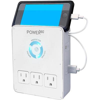 Panamax Power 360 Dock wall outlet (6 AC and 2 USB outlets)