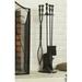 ShelterLogic 5 Piece Metal Fireplace Tool Set Iron in Gray | 26 H x 7 W x 7 D in | Wayfair 90390