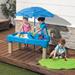 Step2 Cascading Cove Sand & Water Table Plastic in Blue/Green | 20.5 H x 42.5 W in | Wayfair 850999