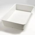 Carlisle Food Service Products Balsam™ Rectangle Plastic Food Storage Container Plastic in White | 4 H x 12.75 W x 20.88 D in | Wayfair 5552437