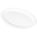 Carlisle Food Service Products Melamine Catering Platter Melamine in White | 12 W in | Wayfair 4384002