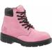 MOXIE TRADES 50162 Size 5 Women's 6 in Work Boot Steel Work Boot, Pink