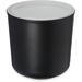 Carlisle Food Service Products Coldmaster® 2 qt. Circle Plastic Food Storage Container w/ Lid Plastic in Black | 7.12 H x 7.31 W x 7.31 D in | Wayfair