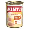 RINTI Sensible 6 x 400 g umido cane - Pollo & Riso