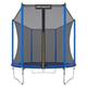 Ultrasport Gartentrampolin Uni-Jump, Kindertrampolin, Ø 244 cm, Trampolin Komplettset inklusive Sprungmatte, Sicherheitsnetz, gepolsterten Netzpfosten und Randabdeckung, Blau