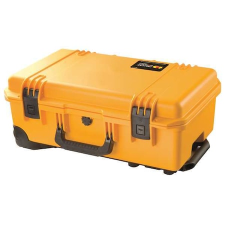 PELICAN IM2500-X0000 Yellow Protective Case, 21.7"L x 14.1"W x 8.9"D