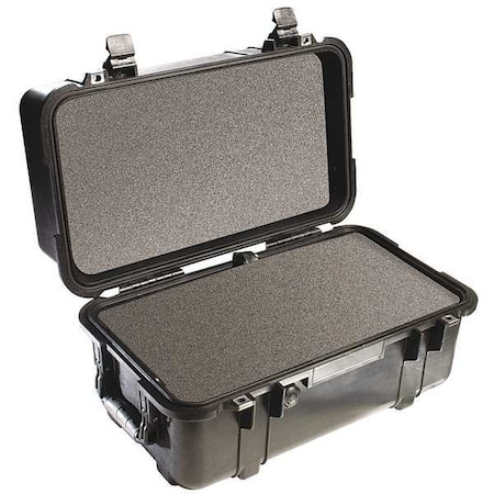 PELICAN 1460 Black Protective Case, 20.85"L x 12.7"W x 12-3/4"D