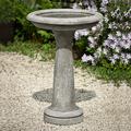 Campania International The Essential Birdbath Concrete, Copper in Brown | 35.75 H x 24.5 W x 24.5 D in | Wayfair B-100-NA