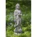 Campania International Standing Lotus Buddha Statue, Copper in Gray/Blue | 19 H x 5.25 W x 5 D in | Wayfair OR-133-AS