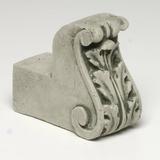 Campania International Acanthus Riser Pedestal Concrete | 3.5 H x 2 W x 4 D in | Wayfair PD-156-EM