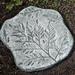 Campania International Fossil Fern Stepping Stone Concrete, Copper in Gray | 1.25 H x 14 W x 13 D in | Wayfair E-116-AL