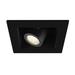 WAC Lighting Precision Recessed Lighting Kit in Black/White | 6 H x 14.9375 W in | Wayfair MT4LD116NE-S35-BK