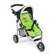 Bayer Chic 2000 612 16 - Jogging-Buggy Lola, Puppenwagen, Bumblebee, grün, 70 x 33 x 62 cm