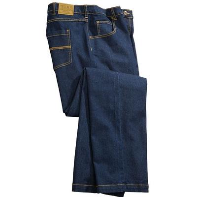 Haband Mens Duke Stretch Denim Jeans, Indigo, Size 34 M (29-30)