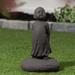 Hi-Line Gift Ltd. Baby Buddha Standing Statue in Black | 14.5 H x 8.5 W x 7 D in | Wayfair 77110