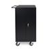 Luxor Store-N-Charge 18-Compartment Laptop Charging Cart Metal in Black | 40 H x 25 W x 21 D in | Wayfair LLTP18-B