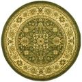 SAFAVIEH Lyndhurst Victoria Traditional Floral Area Rug Sage/Ivory 8 x 8 Round