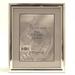 Lawrence Frames 8x10 Metal Picture Frame Silver-Plate with Delicate Beading