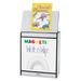 Jonti-Craft Rainbow Accents® Magnetic Free Standing Dry Erase Board in Black | 30 H x 24.5 W x 15 D in | Wayfair 0543JCMG180