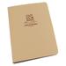 RITE IN THE RAIN 9200T 1/2" Six Ring Field Round Binder, Tan