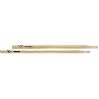 Vater American Hickory Drumsticks - Power 5B - Wood Tip