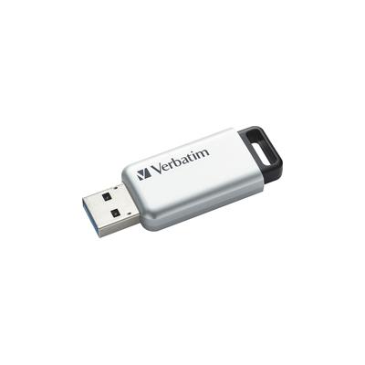Verbatim Store 'n' Go Secure Pro 16GB USB 3.0 Flash Drive - Silver - 98664