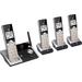 AT CL82415 DECT 6.0 Expandable Cordless Phone with Digital Answering System - Silver/Black