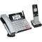 AT TL86103 DECT 6.0 Expandable Corded Phone with Digital Answering System - Silver/Black