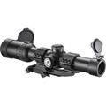 Barska 1-6x24 IRAR6 Tactical Rifle Scope30mm TubeRed/Green Illuminated Reticle AC12390