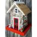 Home Bazaar Fieldstone Guest Cottage Hopper Bird Feeder Wood in Brown | 10 H x 7 W x 7 D in | Wayfair HB-6004BFS