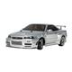 TAMIYA 300058605-1:10 RC Nismo R34 GT-R Z-Tune (TT-02D)