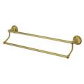 Kingston Brass Metropolitan Double 18" Wall Mounted Towel Bar Metal in Yellow | 5 H in | Wayfair BA481318PB