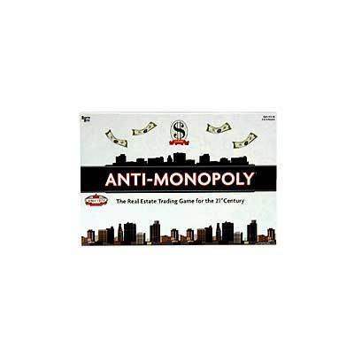 University Games Anti-Monopoly Board Game