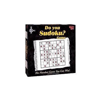 University Games Do You Sudoku Board Game