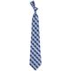 North Carolina Tar Heels (UNC) Woven Checkered Tie - Blue/Navy Blue