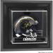 San Diego Chargers Black Framed Wall-Mountable Mini Helmet Display Case