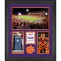 Clemson Tigers Memorial Stadium Framed 20'' x 24'' 3-Opening Collage