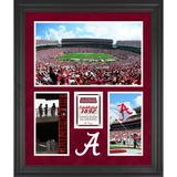 Alabama Crimson Tide Bryant-Denny Stadium Framed 20'' x 24'' 3-Opening Collage