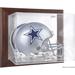 Dallas Cowboys Brown Framed Wall-Mountable Logo Helmet Case