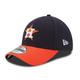 Men's New Era Navy/Orange Houston Astros League 9FORTY Adjustable Hat