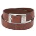 Ohio State Buckeyes Brandish Leather Belt - Brown
