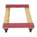 Vestil 1200 lb. Capacity Furniture Dolly Wood in Brown | 7 H x 18 W x 30 D in | Wayfair HDOR-1830-12
