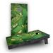 Custom Cornhole Boards 1' x 4' Golf Course Flyover Light Weight Manufactured Cornhole Board Manufactured in Brown | 4 H x 12 W x 48 D in | Wayfair