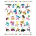 Oopsy Daisy ABC's by Eric Carle Canvas Art Canvas in Blue/Pink | 18 H x 14 W x 1.5 D in | Wayfair NB23482