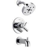 Delta Trinsic 17 Series Dual-Function Tub Shower Faucet Set, H20kinetic Shower Handle Trim Kit in Gray | 5.41 H x 5.41 W in | Wayfair T17459