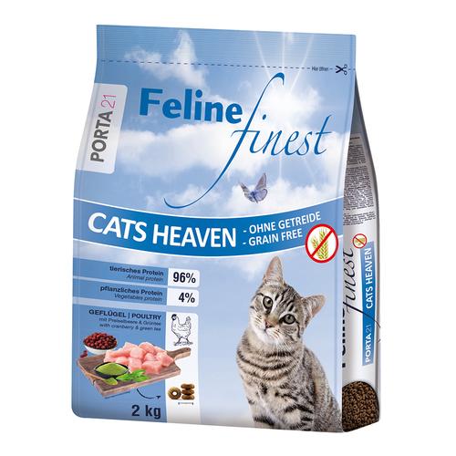 2kg Finest Cats Heaven Porta 21 Feline Katzenfutter trocken